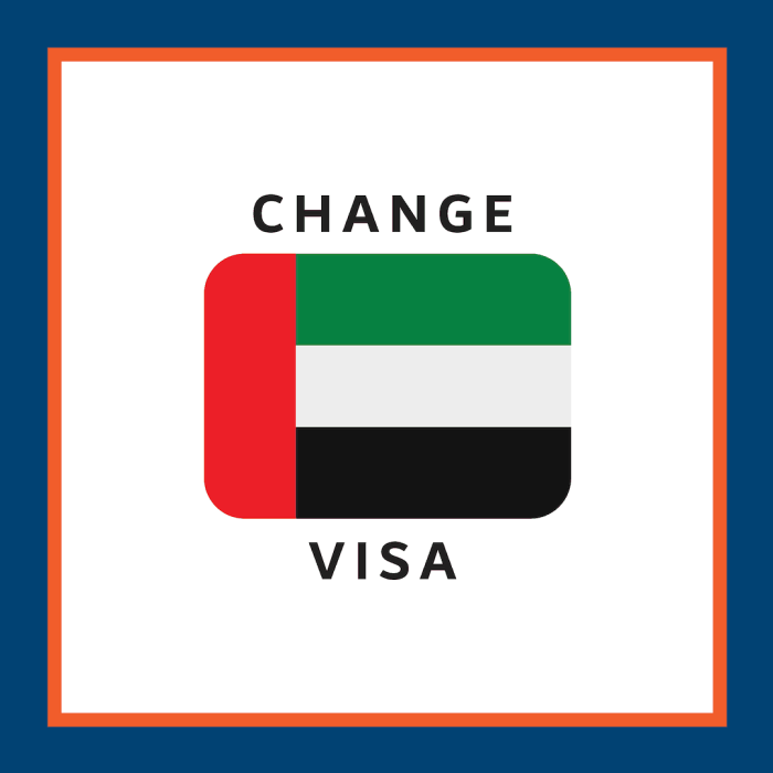 UAE change Visa